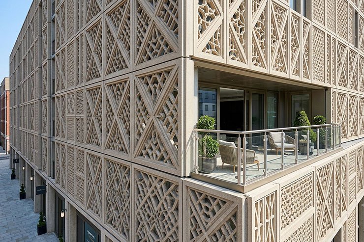GRC architectural elements